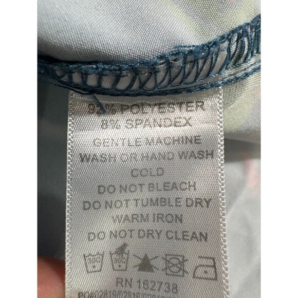 Meow Wolf Men's Lottie Button Up Casual Shirt Short Sleeve Polyester Medium - Picture 6 of 7